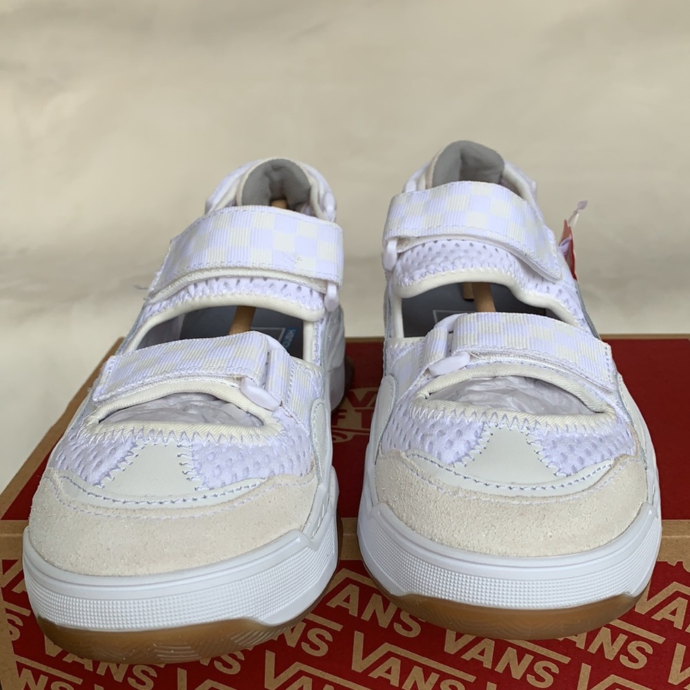 VANS VARIX TRI-LOCK CHECKER True White WMNS - Picture 8 of 13